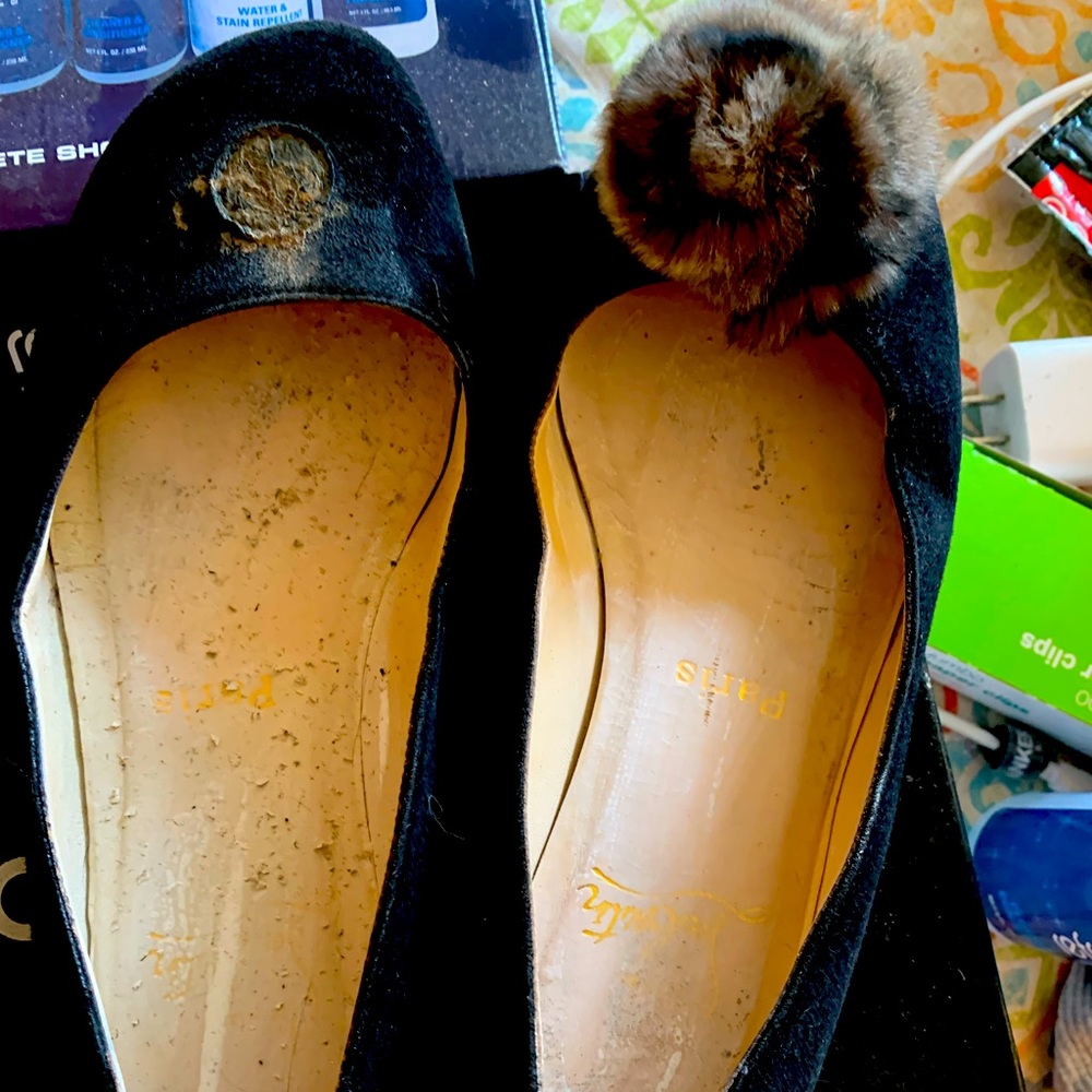 Christian Louboutin Flats sold AS IS